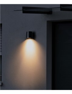 Foix outdoor wall light - FORLIGHT - Lamp in 2 sizes, GU10 IP65, Suitable for saline environments