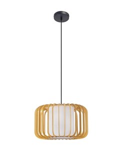 Viva pendant light - FORLIGHT - Decorative light wood pendant light, Ø 40 cm 2