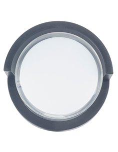 Creu outdoor wall light - FORLIGHT - Round black LED dimmable lamp 2