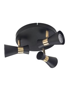 Eufo ceiling light - FORLIGHT - Circular lamp with 3 adjustable spotlights 2