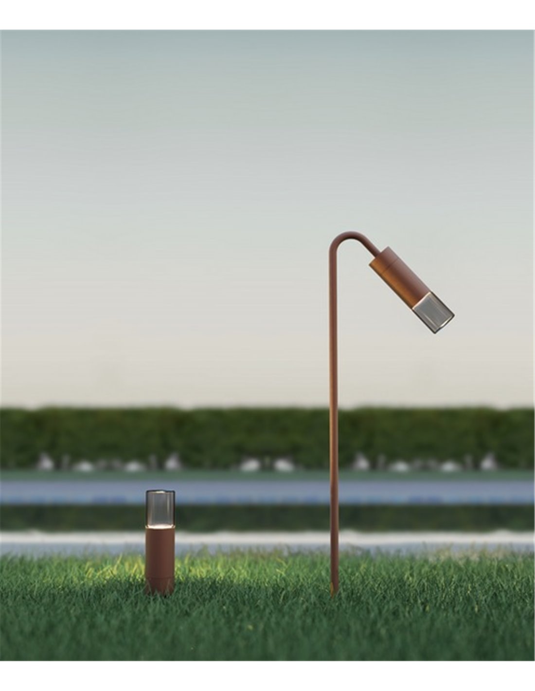 Trim outdoor light - FORLIGHT - Lamp with LED spike, height: 35 cm Trim outdoor light - FORLIGHT - Lamp with LED spike, height: 35 cm
