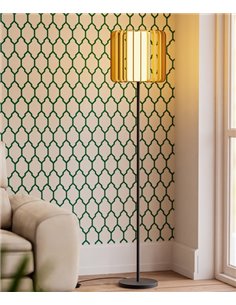 Viva floor lamp - FORLIGHT - Light wooden lamp, height: 160 cm