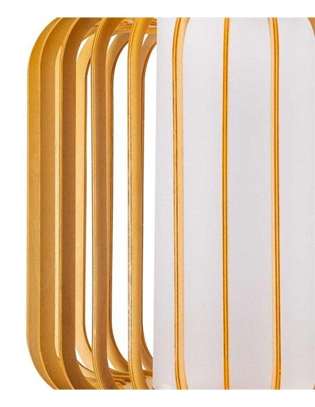 Viva floor lamp - FORLIGHT - Light wooden lamp, height: 160 cm