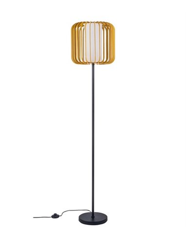 Viva floor lamp - FORLIGHT - Light wooden lamp, height: 160 cm