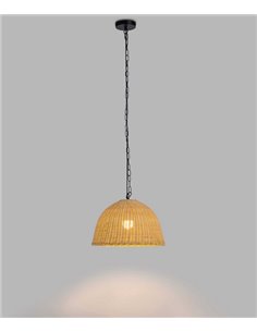 Cortic pendant light - FORLIGHT - Natural boho chic design