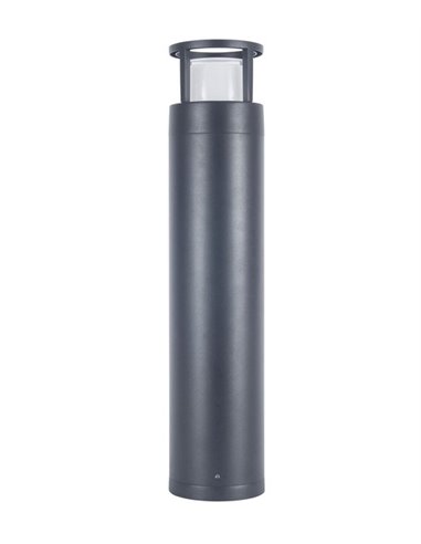 One outdoor bollard - FORLIGHT - Black LED lamp, 50 cm