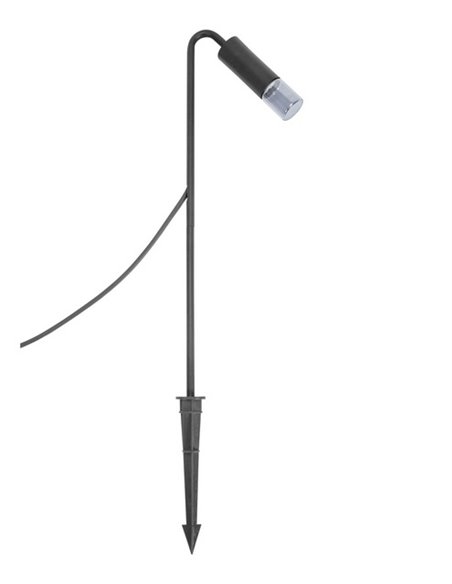 Trim outdoor floodlight - FORLIGHT - Lamp with LED stake, height: 75 cm