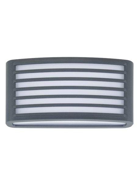 Zenitha outdoor wall light - FORLIGHT - Black LED lamp