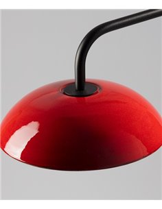 Absidiola floor lamp - Luxcambra - Curved lamp with ceramic lampshade 2