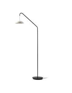 Absidiola floor lamp - Luxcambra - White ceramic arc floor lamp 2