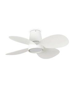 Ventilador de techo Klover - Faro - Ventilador plafón con luz blanco 2