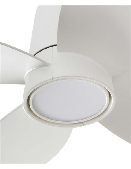 Ventilador de techo Klover - Faro - Ventilador plafón con luz blanco