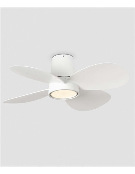 Ventilador de techo Klover - Faro - Ventilador plafón con luz blanco