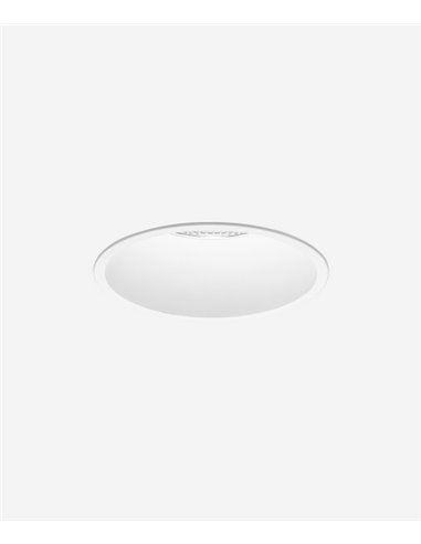 Kono 1 recessed downlight - Onok - Round LED spotlight 6W, Ø 8 cm