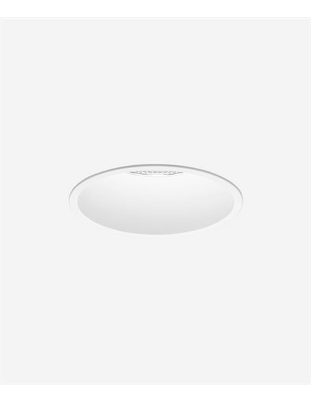 Kono 1 recessed downlight - Onok - Round LED spotlight 6W, Ø 8 cm
