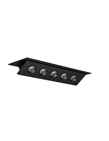 Dot Tilt recessed ceiling light - Onok - Linear spotlight, 5/10 LED lights
