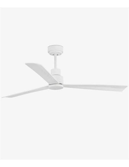 Ventilador de techo sin luz disponible en 2 acabados con motor DC – Nassau – Faro