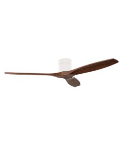 Stem Evo ceiling fan - FORLIGHT - Dark wood blades, Ø 132 cm