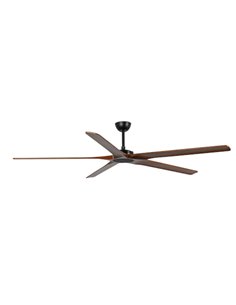 Bigwood 20 XL ceiling fan - Faro - FSC walnut wood blades 2