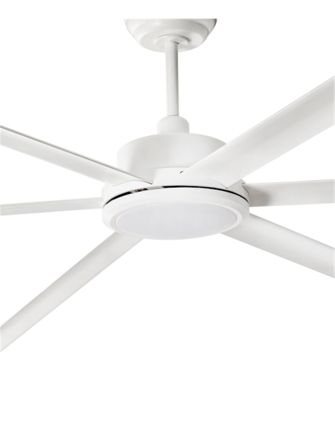 Rotterdam 20 XL LED ceiling fan with light - Faro - White DC fan, big size Rotterdam 20 XL LED ceiling fan with light - Faro - White DC fan, big size