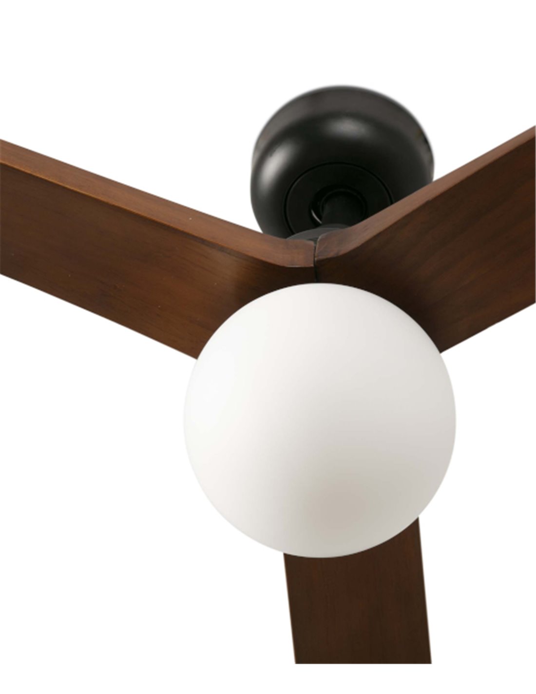 Klim Smart L ceiling fan with light - Faro - DC fan, dark walnut blades Klim Smart L ceiling fan with light - Faro - DC fan, dark walnut blades
