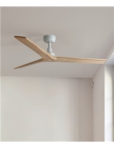 Klim Smart M ceiling fan - Faro - Pine wood blades, DC motor