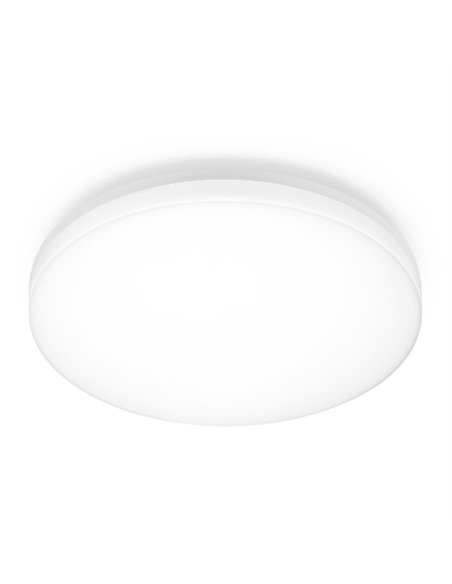 Vola outdoor ceiling light - Arkoslight - Round white LED design
