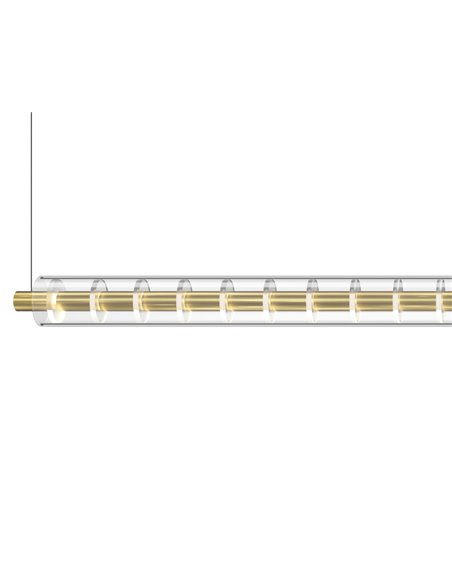 Loop linear pendant light - Arkoslight - LED minimalist lamp Loop linear pendant light - Arkoslight - LED minimalist lamp