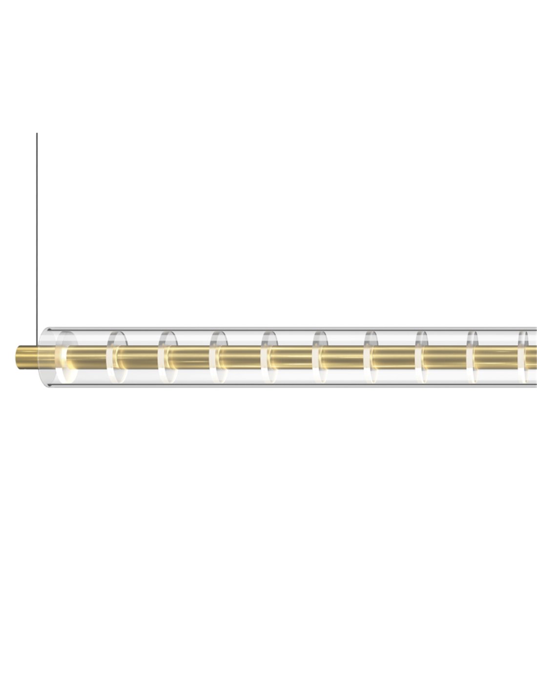 Loop linear pendant light - Arkoslight - LED minimalist lamp Loop linear pendant light - Arkoslight - LED minimalist lamp