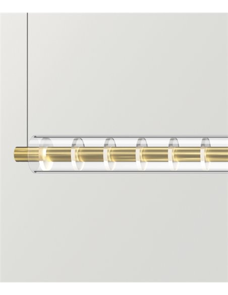 Loop linear pendant light - Arkoslight - LED minimalist lamp Loop linear pendant light - Arkoslight - LED minimalist lamp