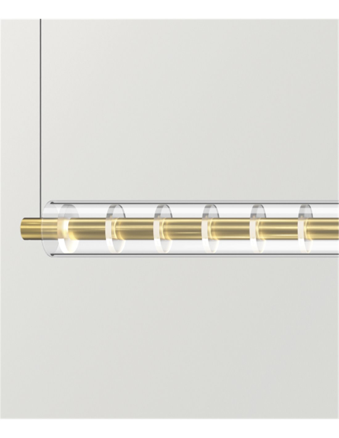 Loop linear pendant light - Arkoslight - LED minimalist lamp Loop linear pendant light - Arkoslight - LED minimalist lamp