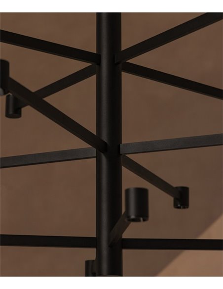 Art Chandelier pendant light - Arkoslight - Minimalist 3 height lamp