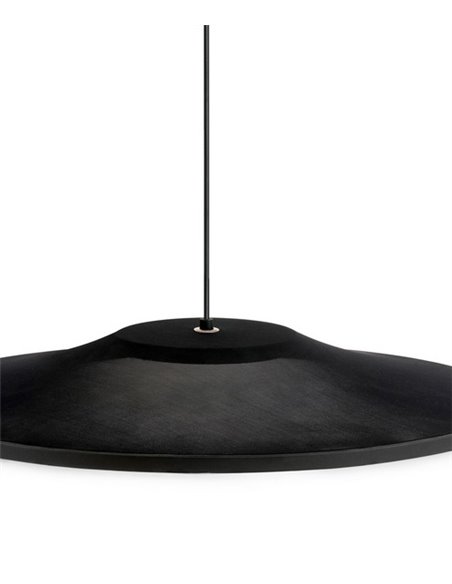 Warp pendant light - Arkoslight - Modern design with translucent textile lampshade