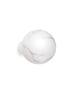 Oxy wall light - Novolux Lighting - Alabaster-look or white glass shade 2