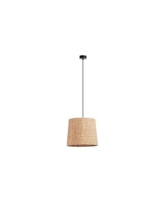 Thais ceiling pendant - Novolux Lighting - Boho chic light with wicker shade