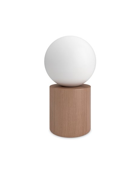 Geometrical table lamp - Novolux Lighting - Geometric wooden lamp