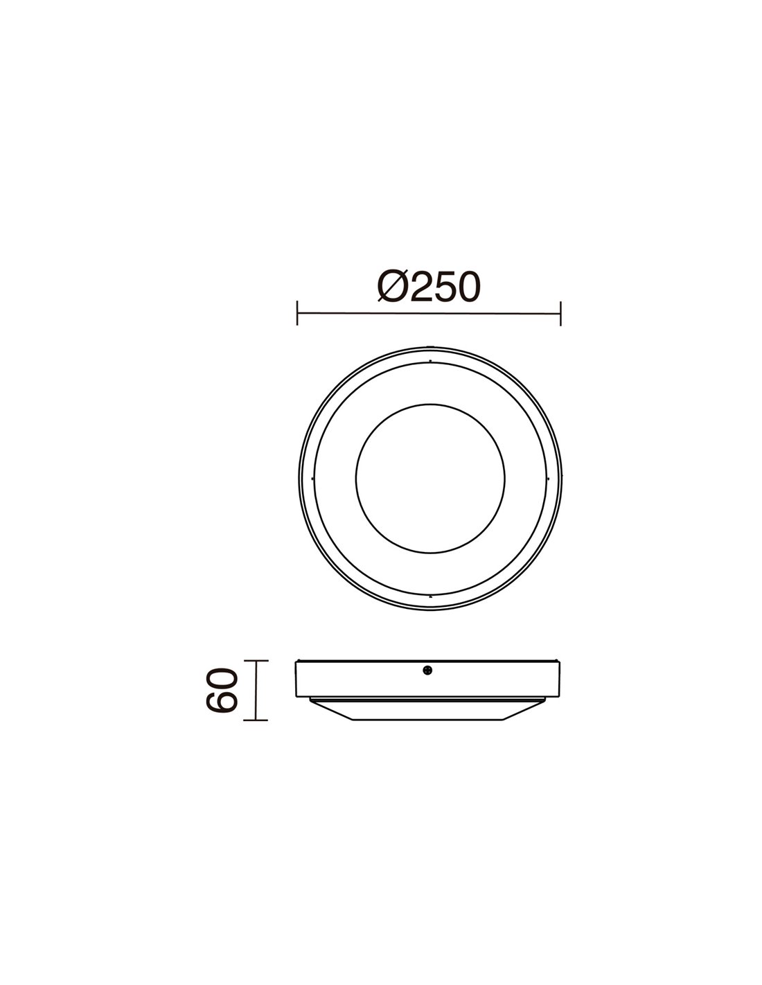 Floc outdoor wall/ceiling light - Novolux Lighting - Round design, IP65 Floc outdoor wall/ceiling light - Novolux Lighting - Round design, IP65