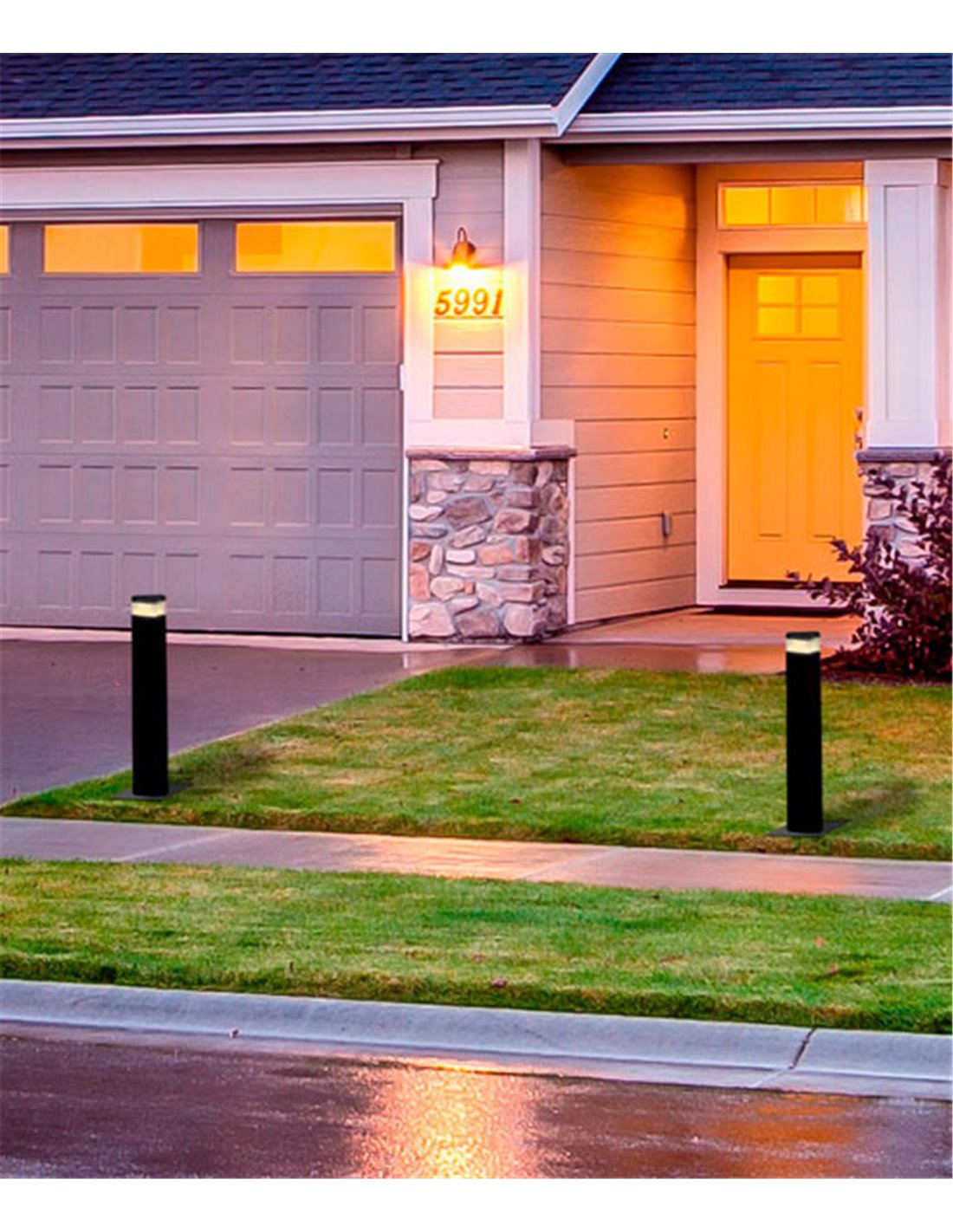 Odin outdoor bollard - Novolux Lighting - Modern design in anthracite Odin outdoor bollard - Novolux Lighting - Modern design in anthracite