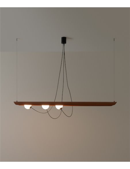 Wire pendant light - Milan - Modern and original design hanging light