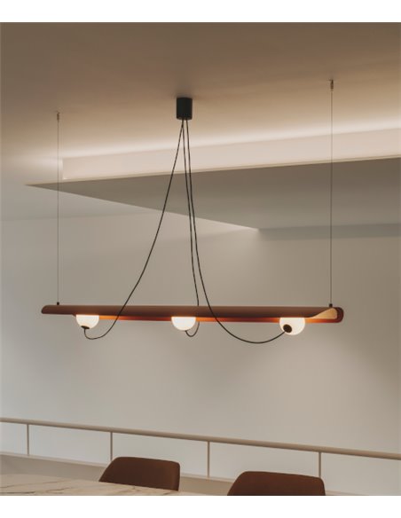 Wire pendant light - Milan - Modern and original design hanging light