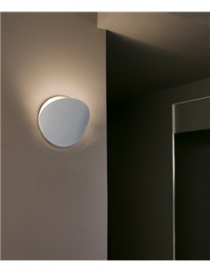 Aplique de pared moderno blanco orientable - Ovo - Faro