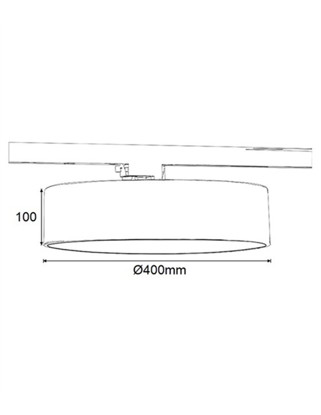 Tlmona track light - Conalux - Modern lamp in white or black Tlmona track light - Conalux - Modern lamp in white or black
