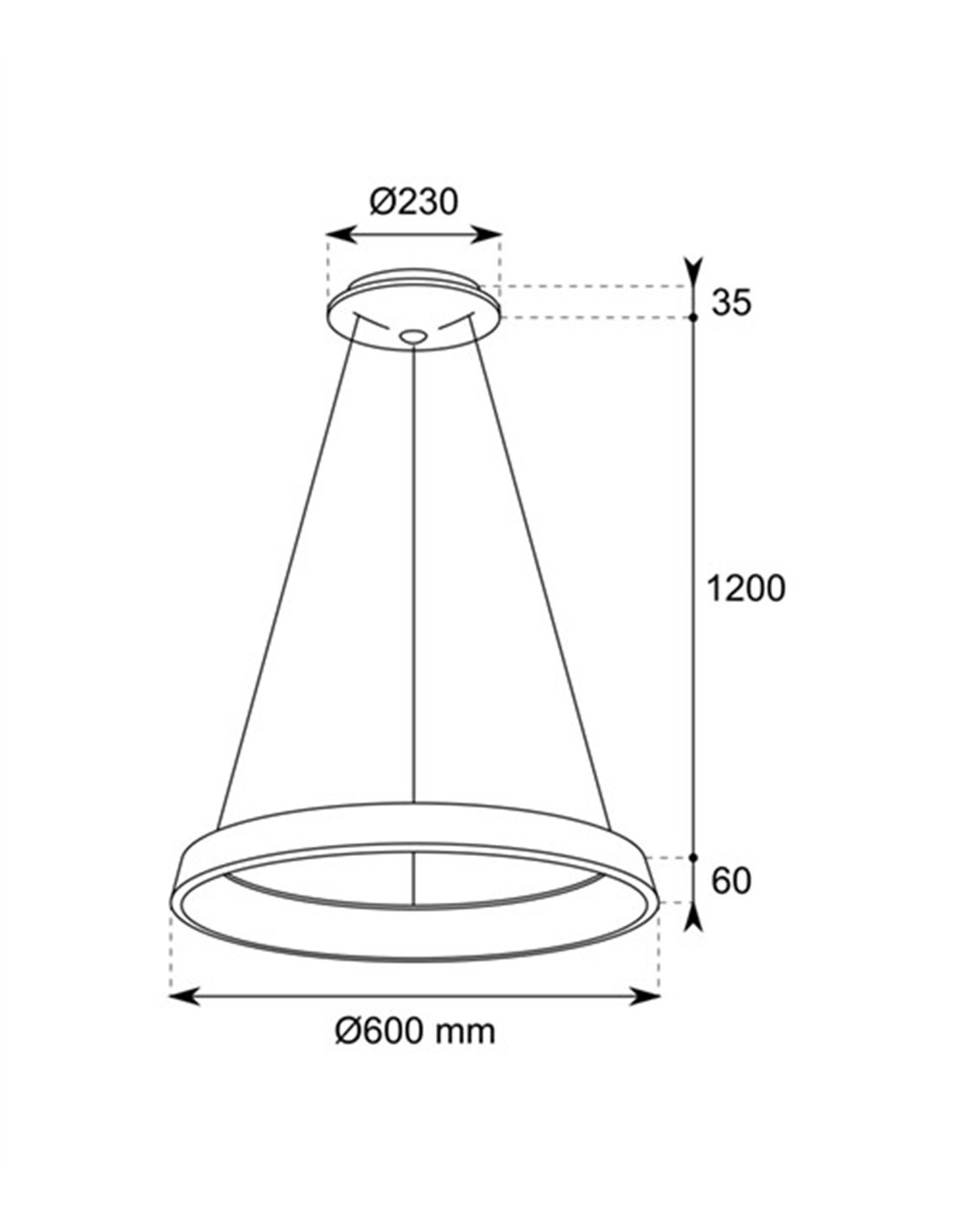 Estocolmo pendant light - Conalux - Round shade Estocolmo pendant light - Conalux - Round shade