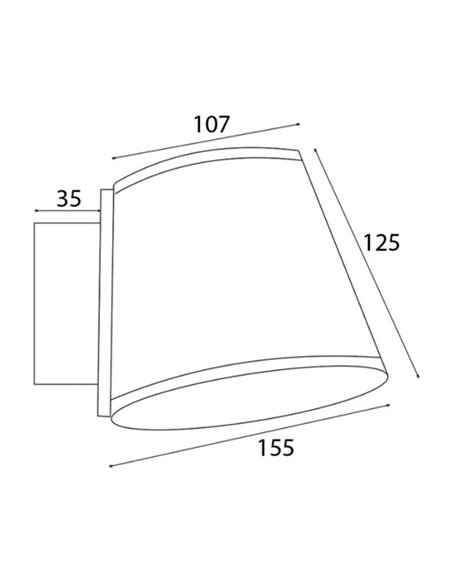 Bilbo wall light - Conalux - Decorative PMMA lamp Bilbo wall light - Conalux - Decorative PMMA lamp