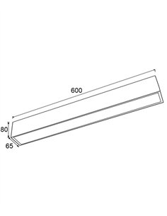 Ceiling/pendant light - Conalux - Linear LED lamp, UGR19, with pendant kit included 2