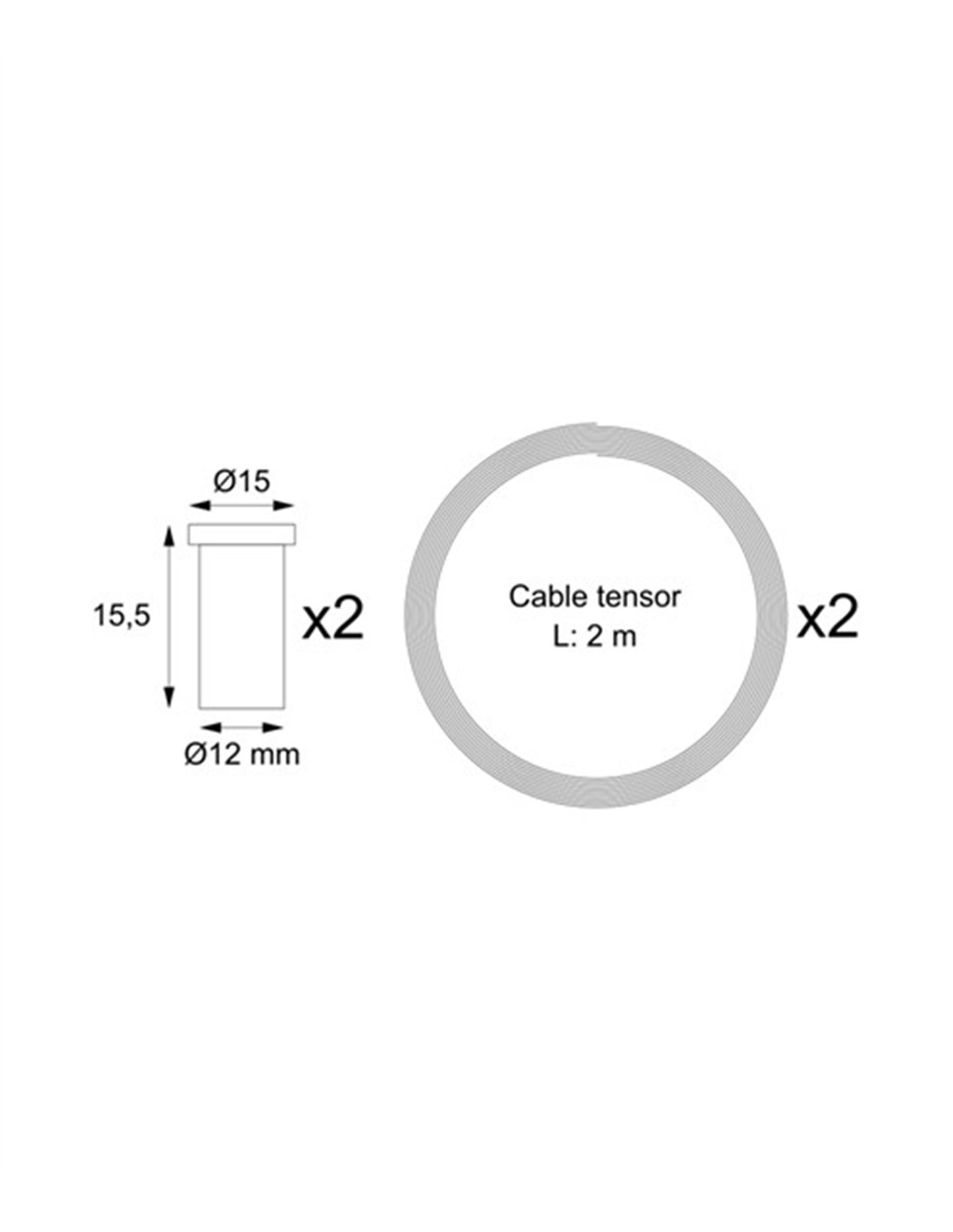 6016 suspension kit - Conalux 6016 suspension kit - Conalux