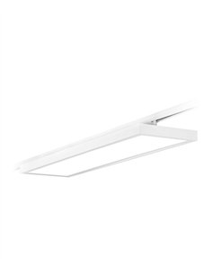 TL5005 track light - Conalux - White rectangular lamp, 36W/45W 2