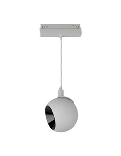 R7 magnetic track pendant light - Conalux - Globe lamp
