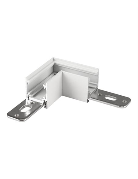 Rac Mini surface magnetic track horizontal connector - Conalux Rac Mini surface magnetic track horizontal connector - Conalux