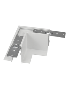 Rec recessed magnetic track “L” horizontal connector - Conalux